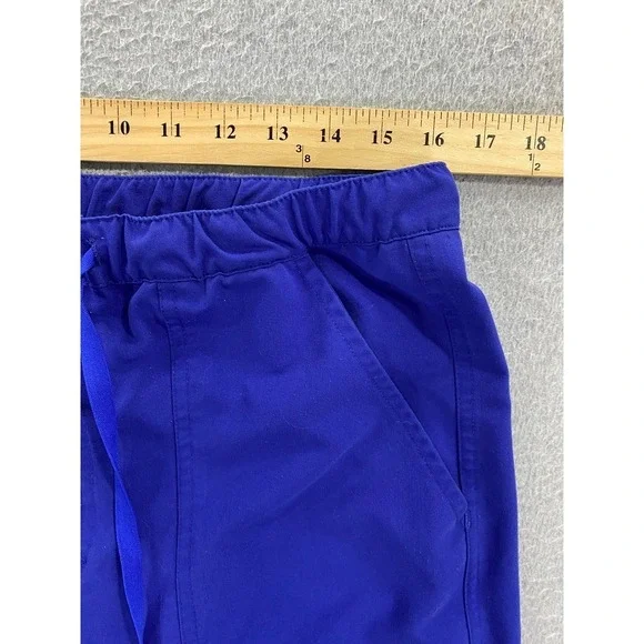 FIGS Cairo Cargo Scrub Pants Technical Collection Size Medium Blue 31.5" Inseam - Picture 2 of 10